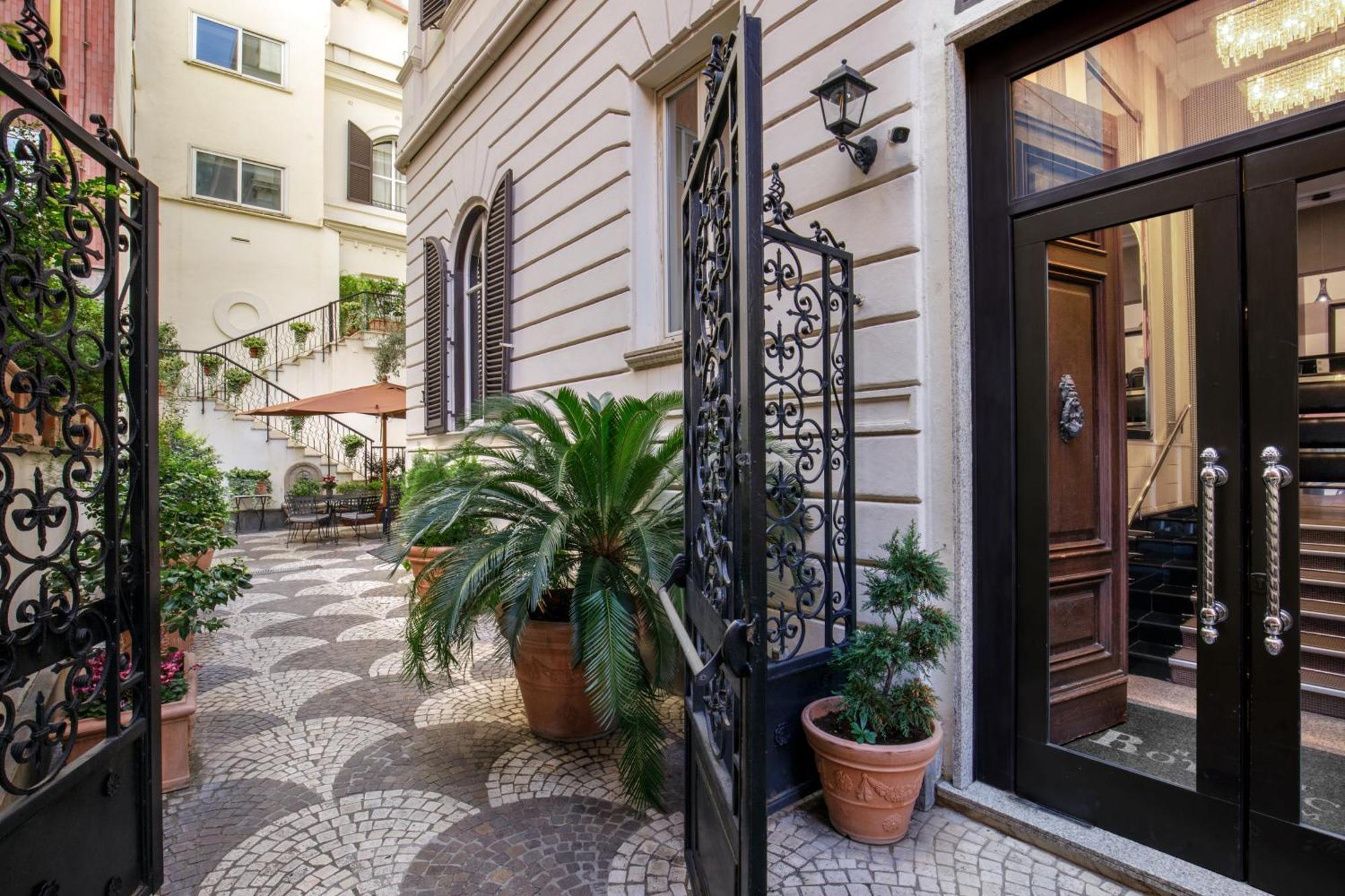 Hotel Royal Court Róma Kültér fotó